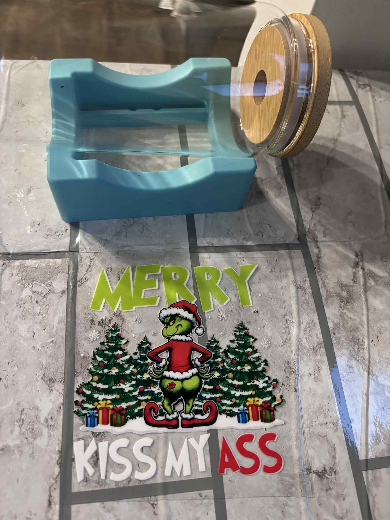 16oz Christmas Decal Cup