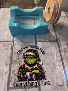 16oz Christmas Decal Cup